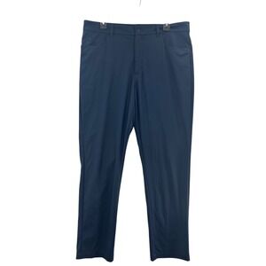 VRST Mens Navy Blue Performance Stretch Golf Pants Size 36x32